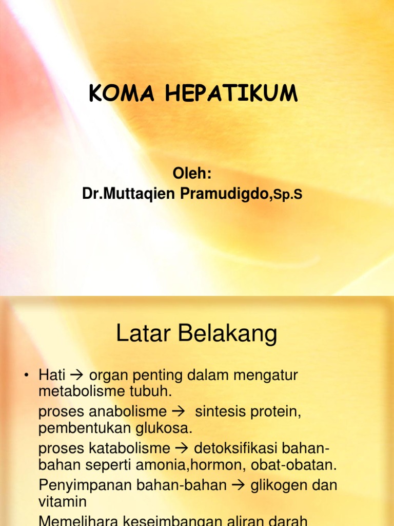 koma hepatikum